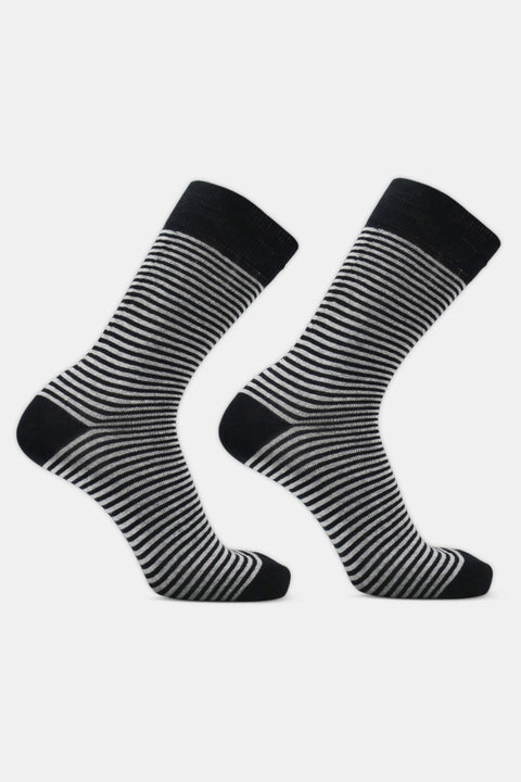 Striped Socks Black