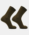 Plain socks Green