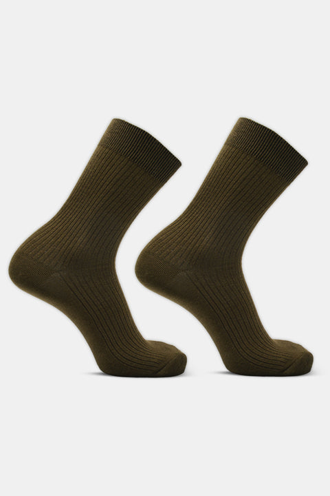 Plain socks Green