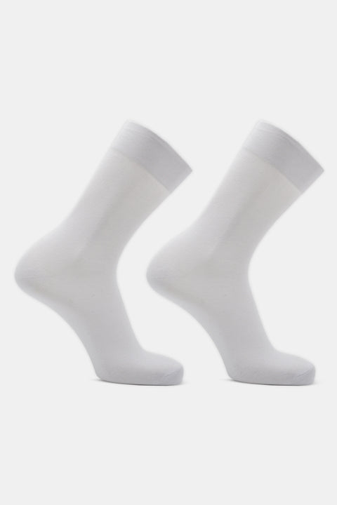 Plain socks White