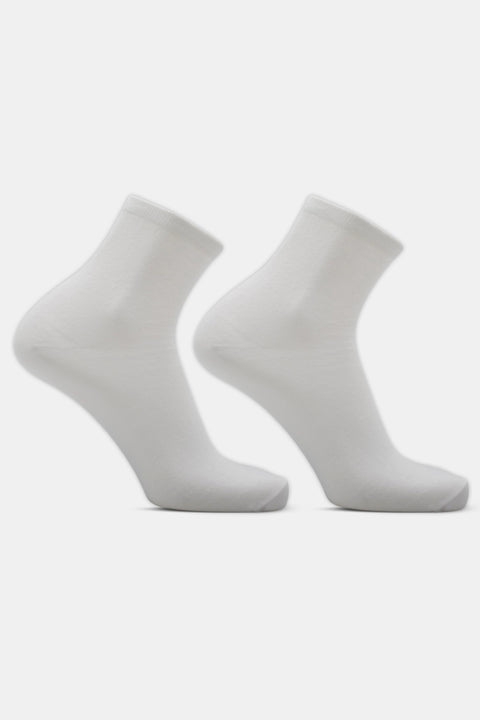 Plain socks White