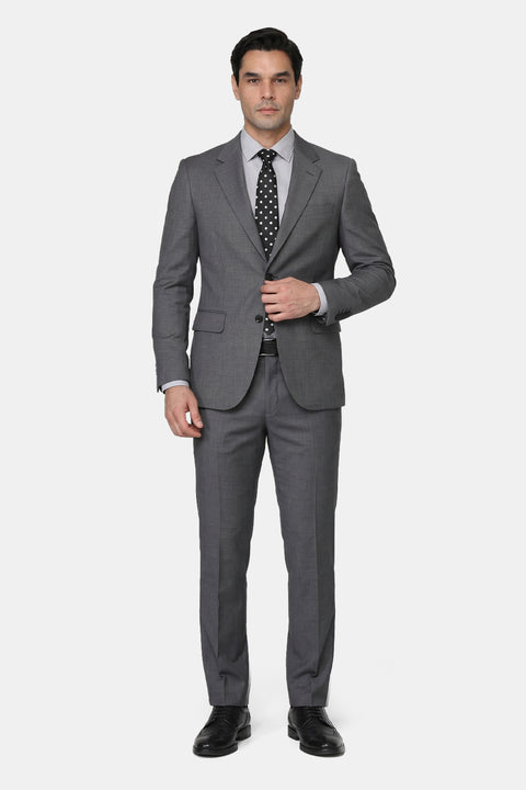 Regular Fit Suit Gray