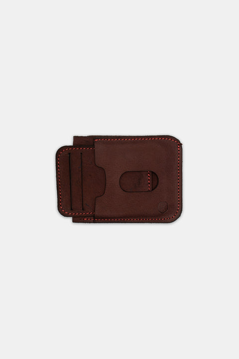 Plain Wallet Maroon