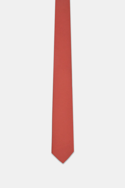Jacquard Tie 6 cm Red