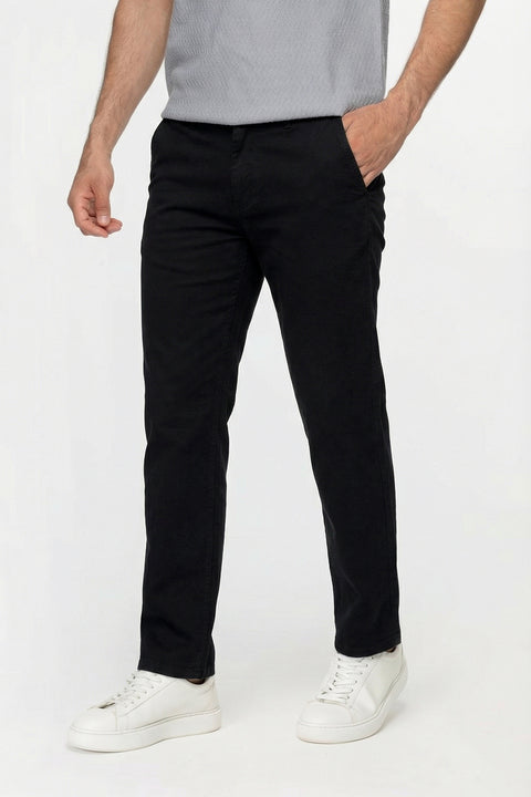 Slim Fit Chino Black