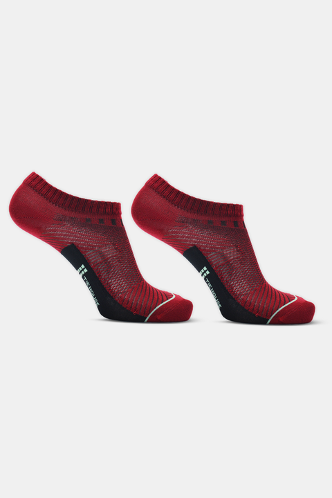 Striped Socks Maroon