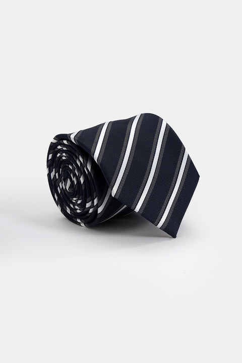 Stripe Tie 7 cm Dark Blue