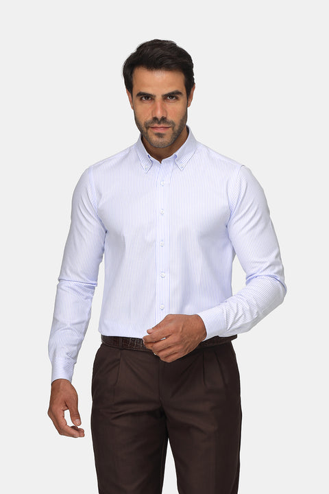 Slim Fit Shirt Light Blue