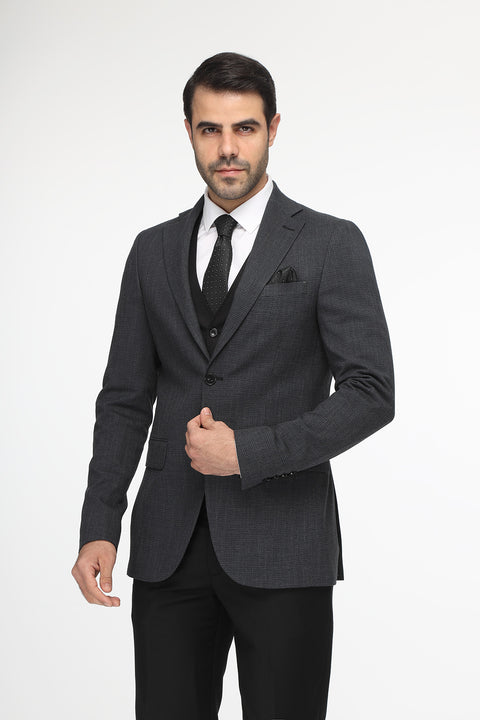 Slim Fit Suit Blue