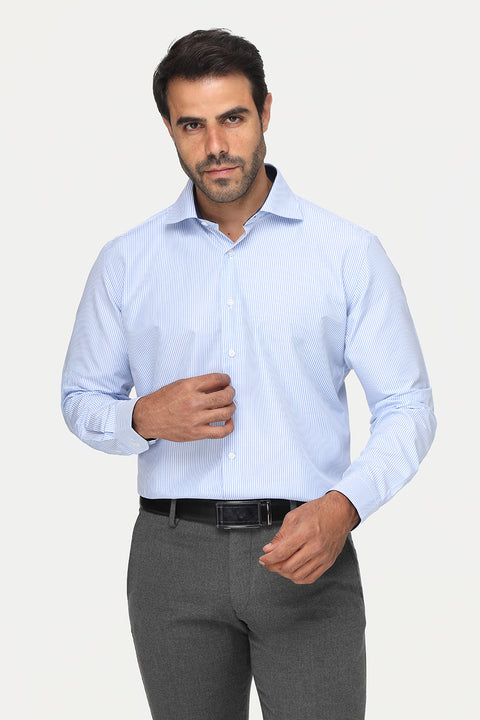 Milano Shirt Regular Fit Light Blue