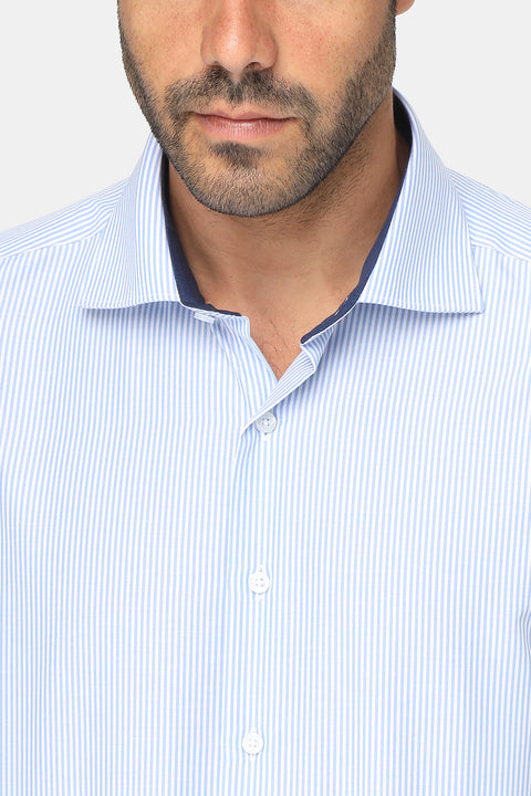 Milano Shirt Regular Fit Light Blue