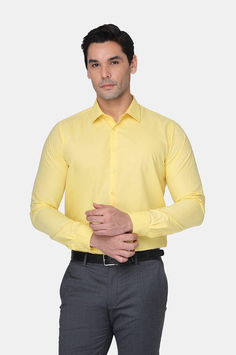 Classic Shirt Slim fit Yellow