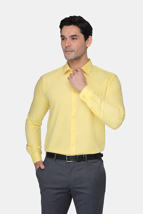 Classic Shirt Slim fit Yellow