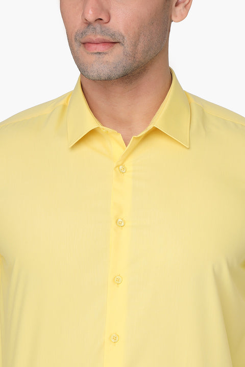 Classic Shirt Slim fit Yellow