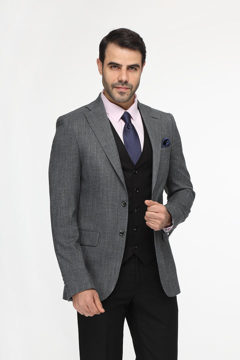 Slim Fit Suit Blue