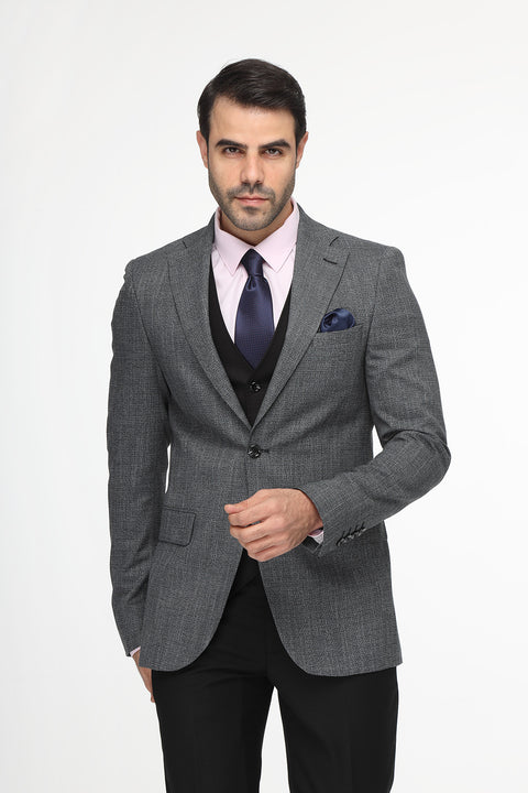 Slim Fit Suit Blue
