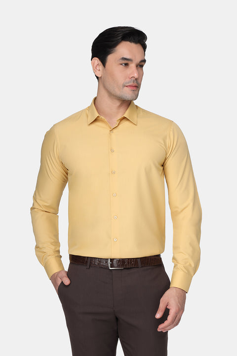 Classic Shirt Slim fit Yellow