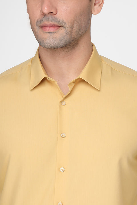 Classic Shirt Slim fit Yellow