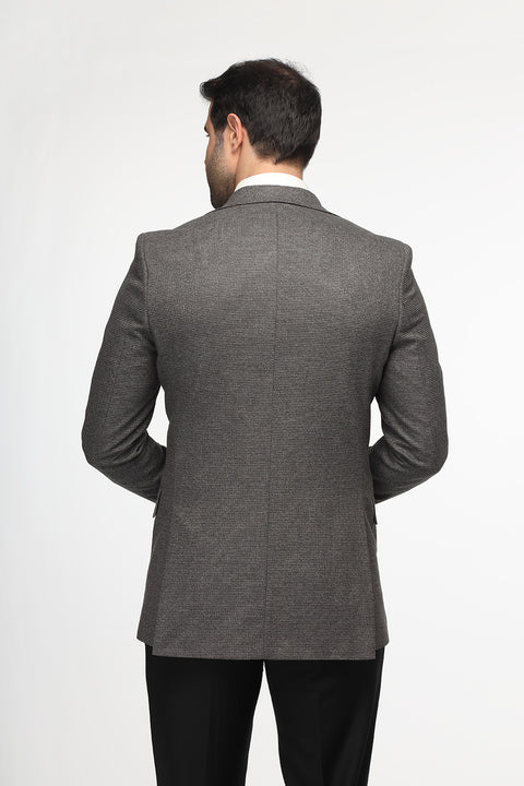 Slim Fit Suit Brown