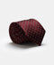 Jacquard Tie 7 cm Maroon