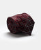 Jacquard Tie 7 cm Maroon