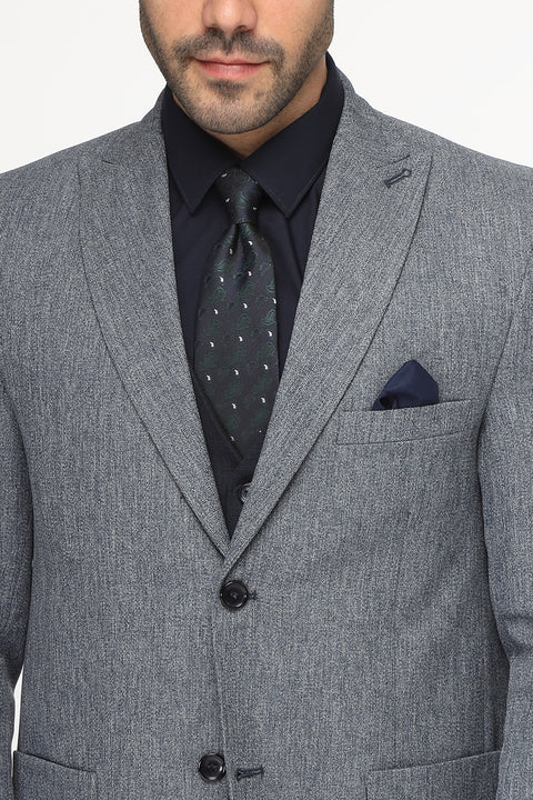 Slim Fit Suit Light Blue