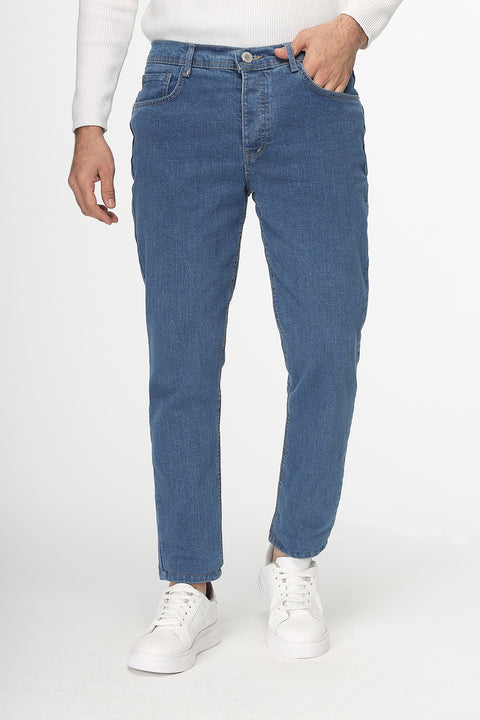 Slim Fit Trousers Jeans Light Blue