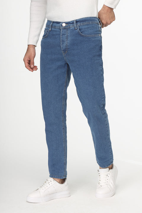 Slim Fit Trousers Jeans Light Blue