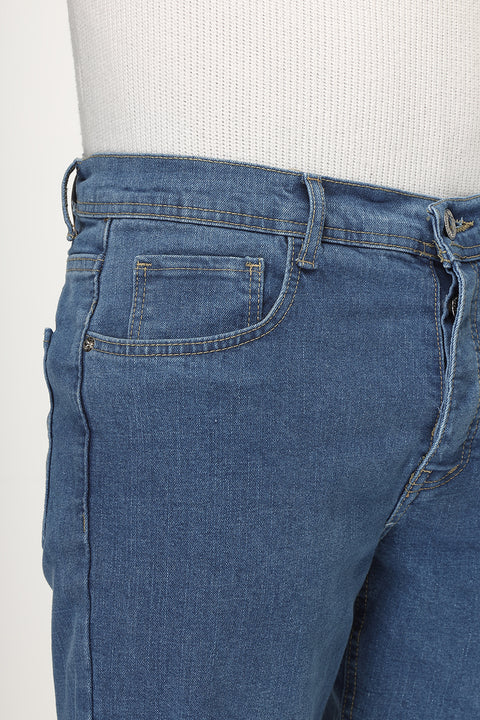 Slim Fit Trousers Jeans Light Blue
