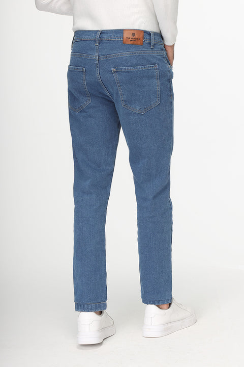 Slim Fit Trousers Jeans Light Blue
