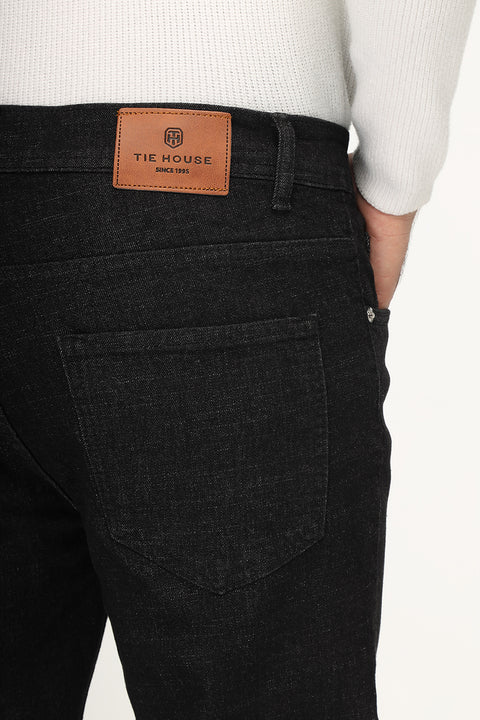 Slim Fit Trousers Jeans Dark Gray