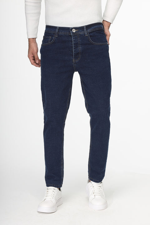 Slim Fit Trousers Jeans Blue