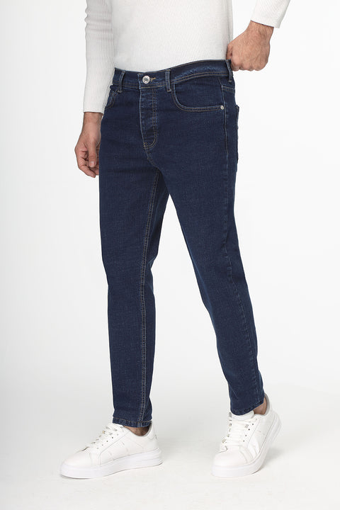 Slim Fit Trousers Jeans Blue