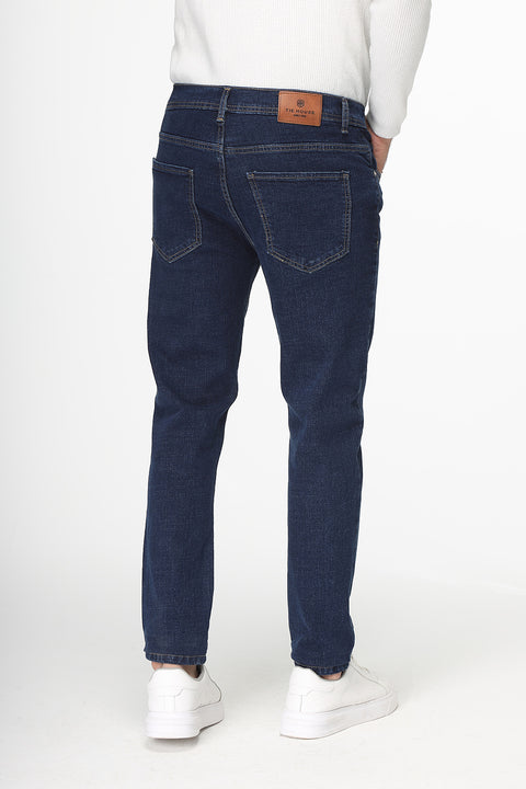 Slim Fit Trousers Jeans Blue