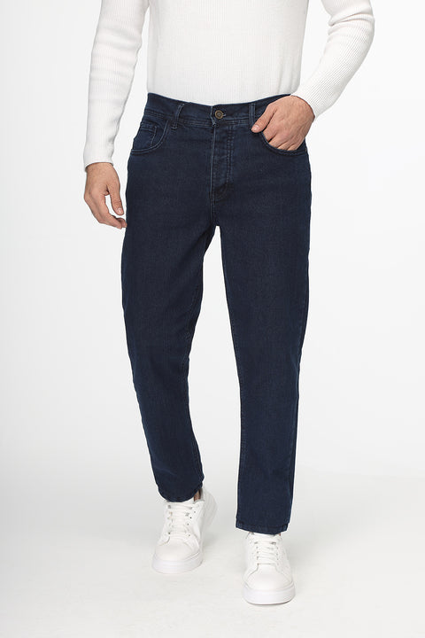 Slim Fit Trousers Jeans Dark Blue