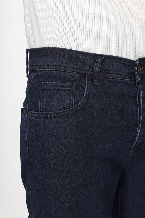 Slim Fit Trousers Jeans Dark Blue