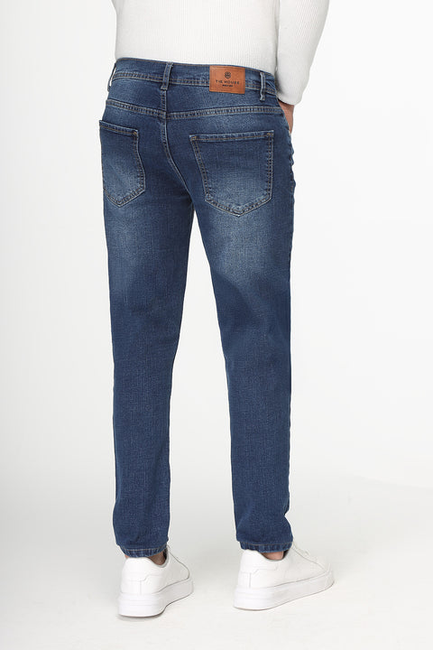 Slim Fit Trousers Jeans Blue