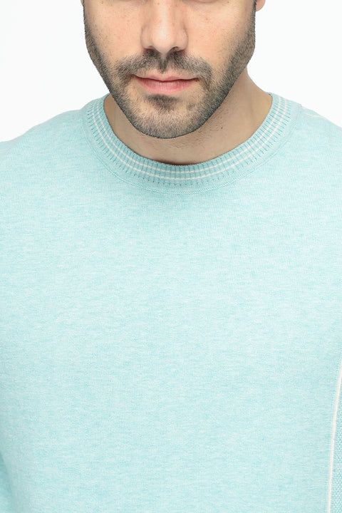 Regular Fit Pullover Light Green