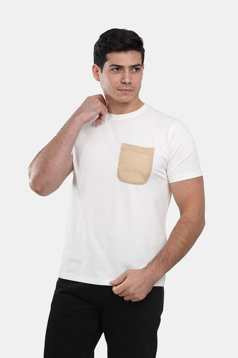 Regular Fit T-Shirt Off White
