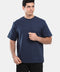 Over Size T-Shirt Dark Blue