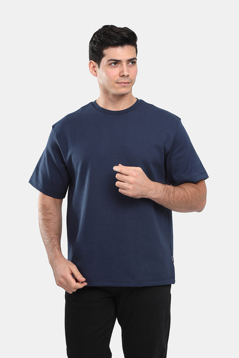 Over Size T-Shirt Dark Blue