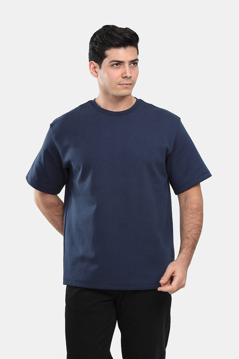 Over Size T-Shirt Dark Blue