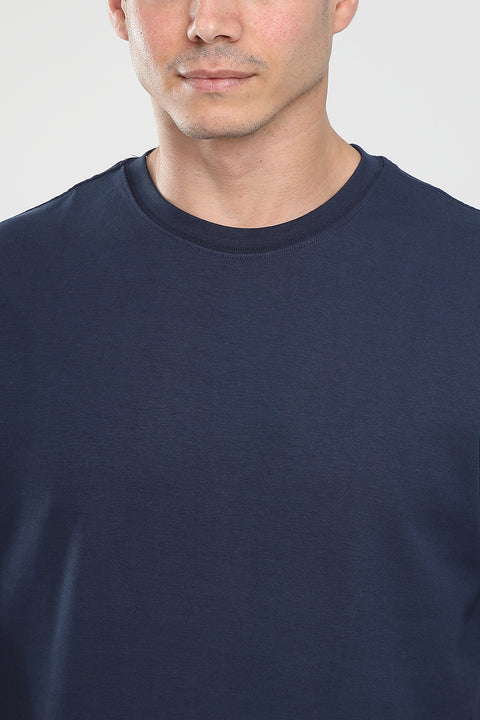 Over Size T-Shirt Dark Blue