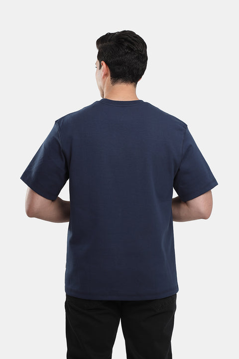 Over Size T-Shirt Dark Blue