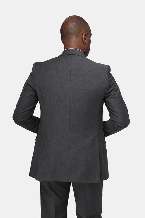Slim Fit Suit Gray
