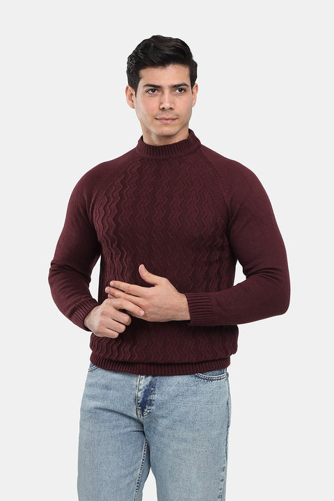 Regular Fit Pullover Maroon