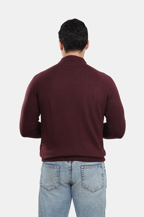 Regular Fit Pullover Maroon