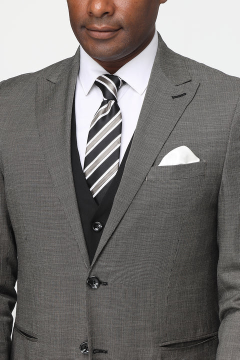 Slim Fit Suit Beige