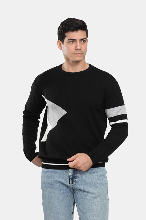 Regular Fit Pullover Black