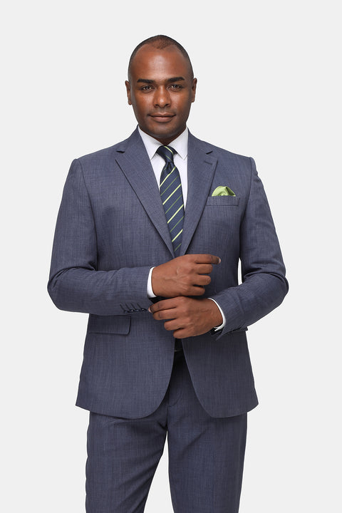Regular Fit Suit Blue